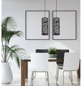 Lustră pe cablu AVALO 2xE27/60W/230V gri/negru