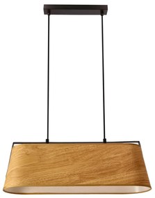 Lustră pe cablu MILBURY 2xE27/40W/230V maro