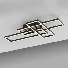 JUST LIGHT. 14051-79 - Plafonieră LED AKUSTIKA LED/20,5W/230V stejar/negru