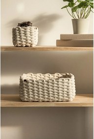 Coș de depozitare din material textil 35x25x14 cm Peach Skin M – Bigso