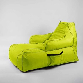 Fotoliu Player Pufrelax, Material Impermeabil - Verde neon