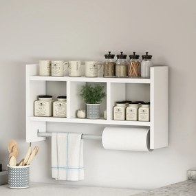 Raft de bucătărie Asya White
