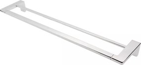 Bara dubla portprosop FDesign Piazza 60 cm crom lucios