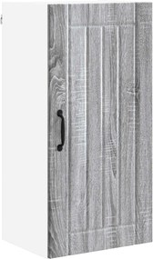 vidaXL Dulap de bucătărie Gri Sonoma 40 x 31 x 80 cm Lemn compozit