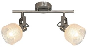 Aplica 2 spoturi design clasic FRANCIS crom satin 5438 RX