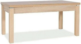 Masa Kleopatra, stejar sonoma, lemn, 124x64x56 cm