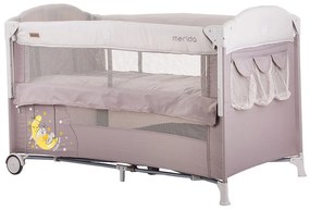 Patut pliabil Chipolino Merida frappe cu laterala culisanta