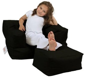 Fotoliu puf Kiddo (Negru). 1101672