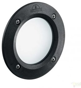 Spot incastrabil pt. exterior, diam.13,4cm, IP66, LED LETI ROUND FI1 NERO 096551