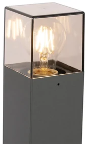 Lampa de podea moderna pentru exterior 50 cm gri inchis IP44 - Denmark