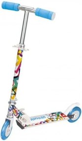 Trotineta copii cu roti din silicon NOVOKIDS™ Mania , 2 roti,pliabila, maner reglabil pe inaltime,maxim 20 kg, roti silicon,frana picior, design