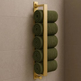 Cuier de baie auriu periat