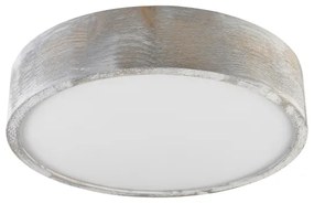 Brilagi - Plafonieră PINO, 2xE27/15W/230V, pin/argintiu, Ø 37,5 cm