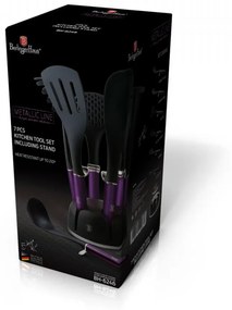 Set ustensile de bucatarie (7 piese) Metallic Line Royal Purple Edition Berlinger Haus BH 6246