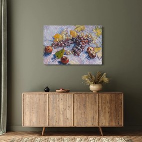 Tablou - Vincent van Gogh, Grapes, Lemons, Pears, and Apples, reproducere (90x60 cm)
