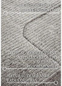 Covor tip traversă gri țesut manual din lână 80x250 cm Charlotte – Villeroy&amp;Boch