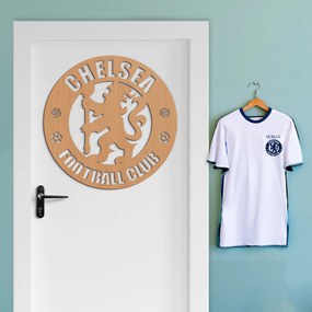 DUBLEZ | Logo din lemn pentru perete - Chelsea FC