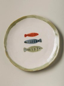 Set 3 farfurii din ceramica, D20cm, Mare Amore