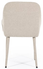 Scaun Fika din tesatura taupe