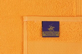 Set 4 Prosoape 801, Beverly Hills Polo Club, 50x90 cm, Bumbac, Galben