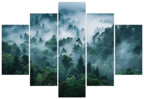 Tablou - Pădure în Ceață (150x105 cm)