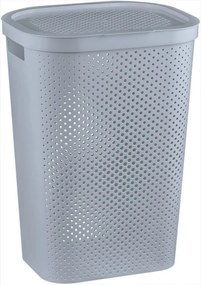 Coș de rufe murdar cu capac 59L gri CURVER