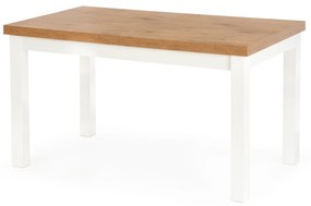 Masă de sufragerie Tango (stejar lancelot + alb). 1038763