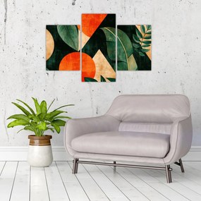 Tablou - Motive naturale geometrice II. (90x60 cm)
