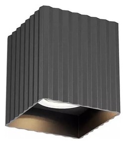 Redo 01-3409 - Spot DELPHI 1x GU10, 7W, 230V, 8,1 x 8,1 cm, negru