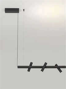 Lustra suspendata cu 6 spoturi LED AVELO