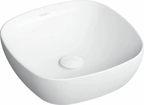 Lavoar pe blat Omnires Portland alb 37 cm