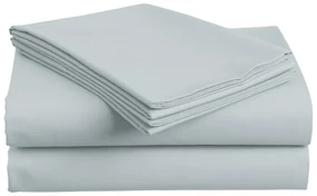 Cearsaf din bumbac LUX gri deschis 220x240 cm