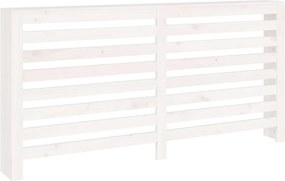 vidaXL Mască pentru calorifer, alb, 169x19x84 cm, lemn masiv de pin