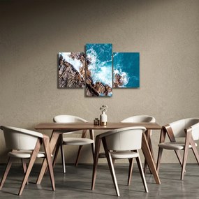 Tablou cu stânci și mare (90x60 cm)