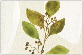 Tablou - Acuarelă ramură N⁰1 (90x60 cm)