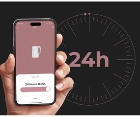 AENO - Fierbător inteligent 1,7 l, 2200W, LED, alb