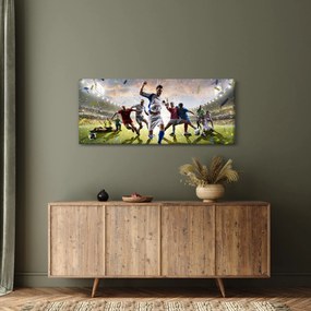 Tablou - Fotbal (120x50 cm)