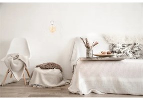 Lustră pe cablu GALL 1xE27/60W/230V alb