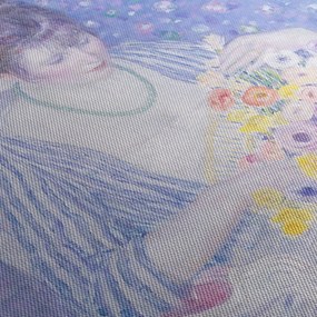 Tablou - Frederick Carl Frieseke,  The Basket of Flowers, reproducere (90x60 cm)