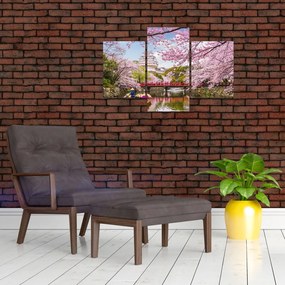 Tablou cu cireș japonez (90x60 cm)