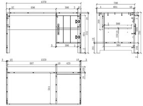 Set Mobilier Cameră Copii ERIK: Birou și Bibliotecă, Alb – Vipack