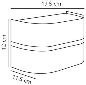 Aplică de exterior Nordlux SIBELIS 1xE27/10W/230V IP44 negru