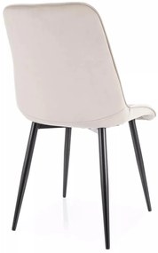 Scaun Chic velvet bej deschis Blu30
