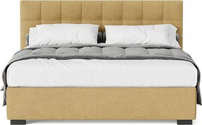 Pat tapițat Dream cu saltea, 120/140/160/180cm - 180x200