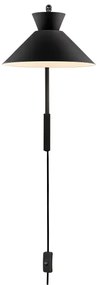 Lampă de perete Nordlux DIAL 1xE27/40W/230V negru