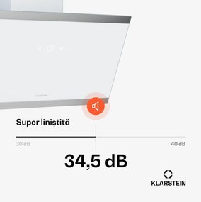 Klarstein Hota FlashLine, A++, 578 m³/h, 3 niveluri, tactilă, silențioasă