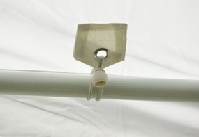 Cort de grădină - alb, 4 x 4 m