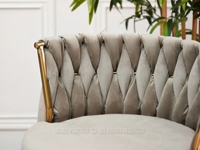 Scaun Adel (bej + auriu). 1110639
