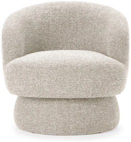 Fotoliu bej pivotant Dali – MOME