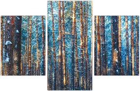 Tablou - Pădurea iarna (90x60 cm)